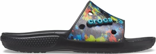 CROCS CLASSIC TIE DYE GRAPHIC SLIDE 