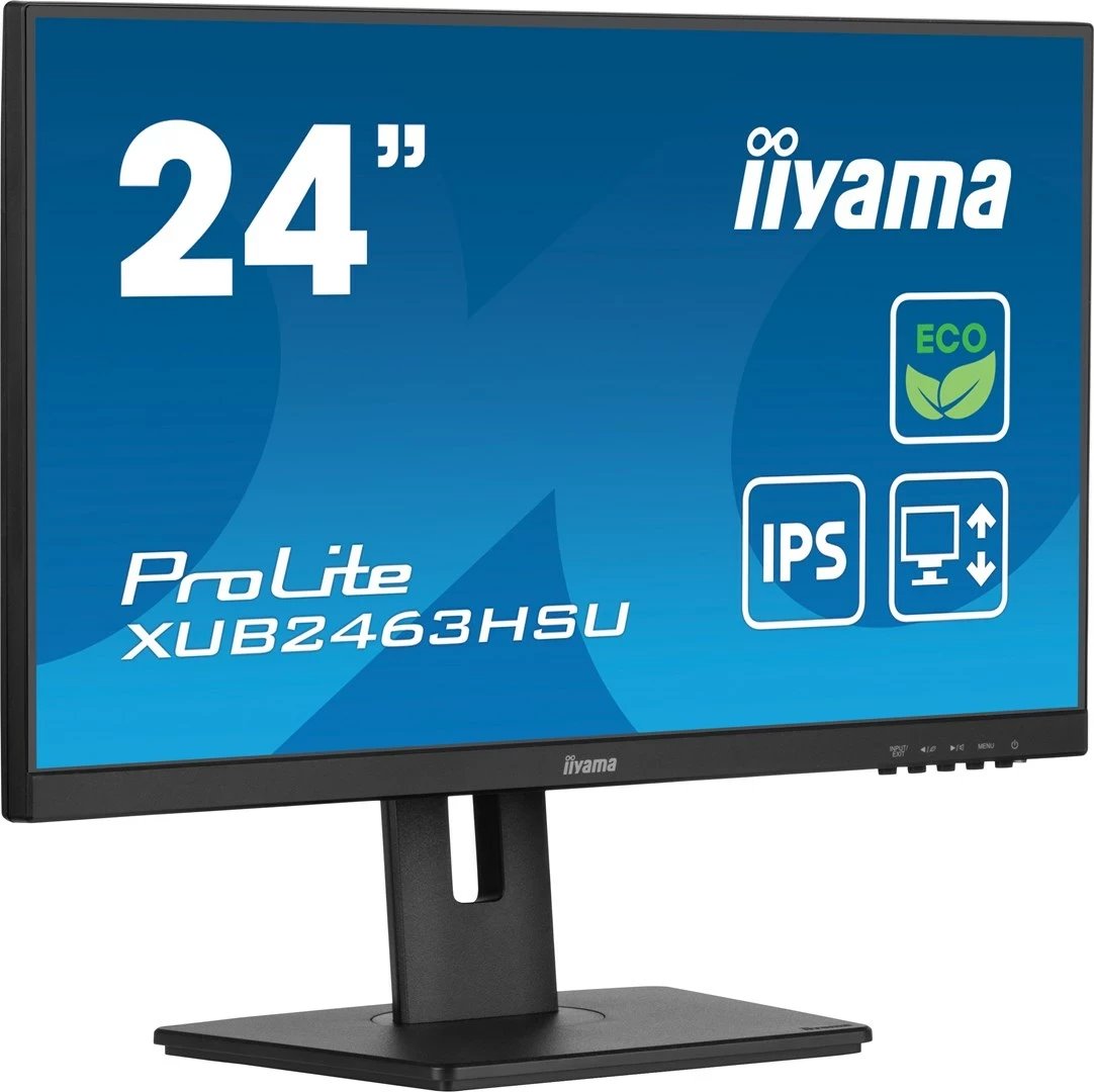 Monitor kompjuteri iiyama ProLite XUB2463HSU-B1, 24", Full HD, LED, i zi