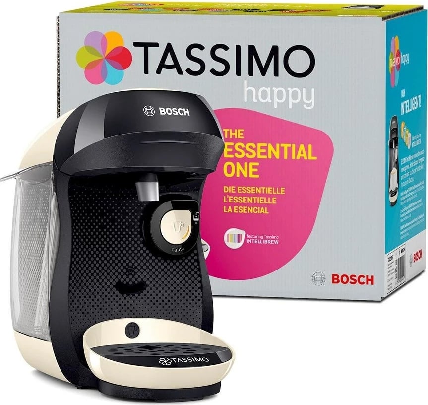 Aparat kafeje Bosch Tassimo Happy TAS1007, krem