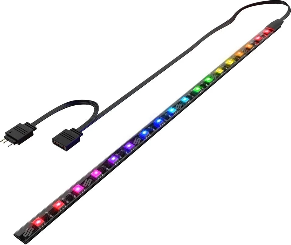 Shirit LED SilentiumPC Aurora Stripes ARGB, me ngjyra RGB