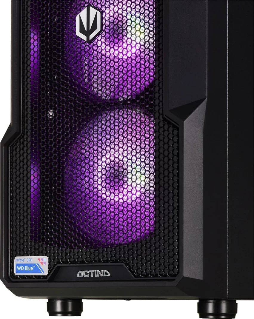  Kompjuter Midi Tower Actina, AMD Ryzen 7, 32GB RAM, 2TB SSD, AMD Radeon RX 7900 XT, i zi 