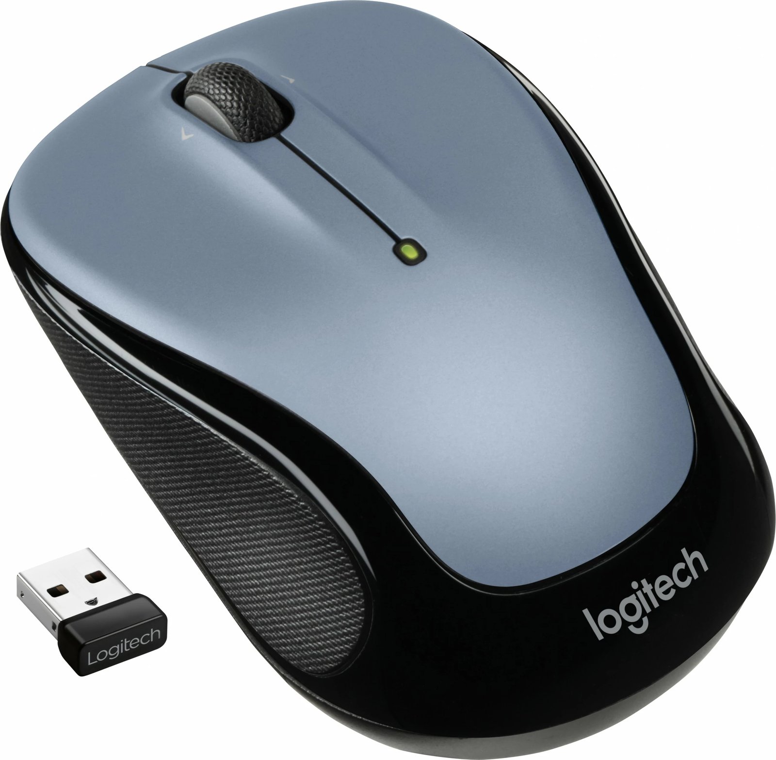 Maus Logitech M325s, Ambidextrous, Optik, RF Wireless, 1000 DPI, Ngjyrë e zezë, Gri