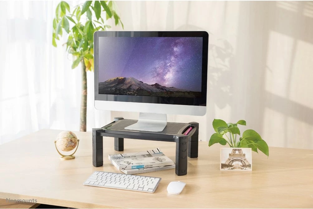 Rritës monitori/laptopi Neomounts, Freestanding, 10 kg, 25.4 cm (10"), 81.3 cm (32"), Rregullim i lartësisë, E zezë