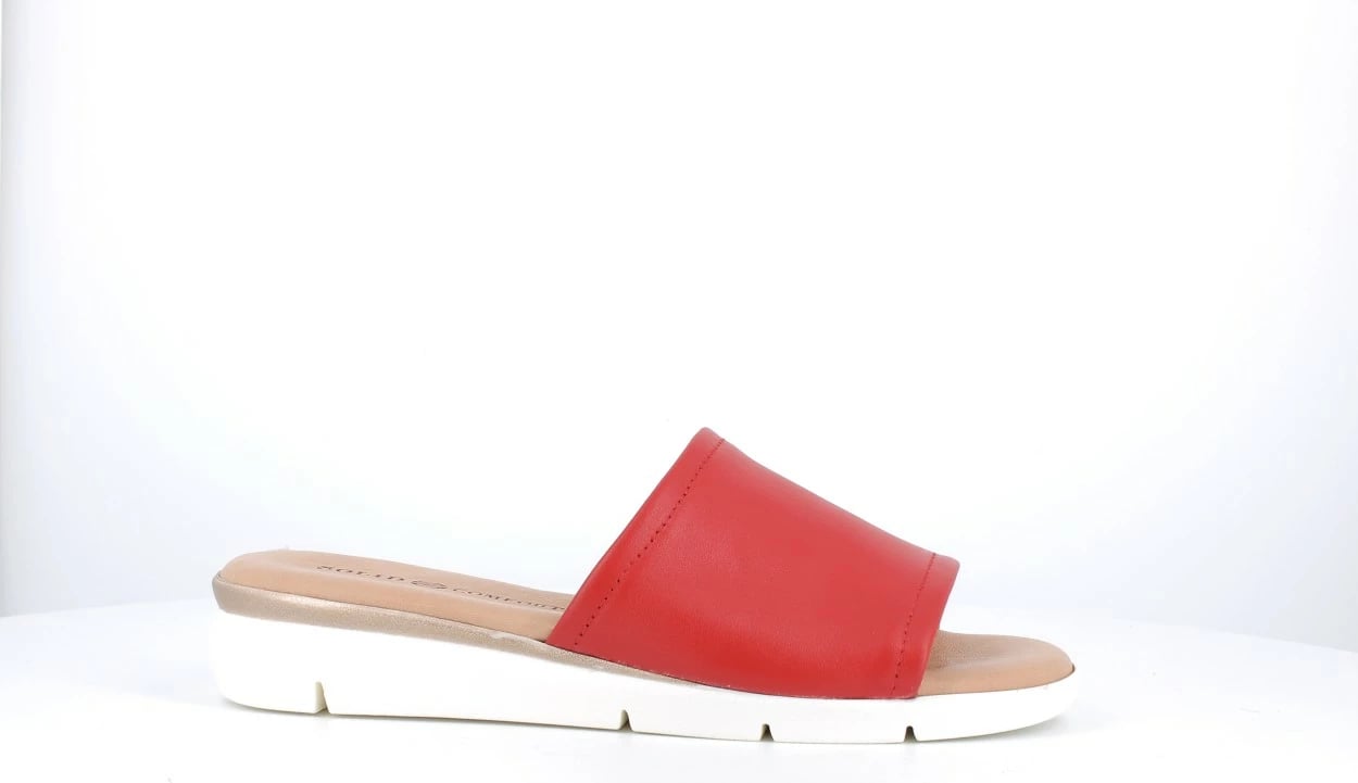 Sandale per femra LUNA, të kuqe