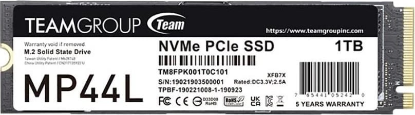 SSD TEAMGROUP MP44L 1TB NVMe PCIe