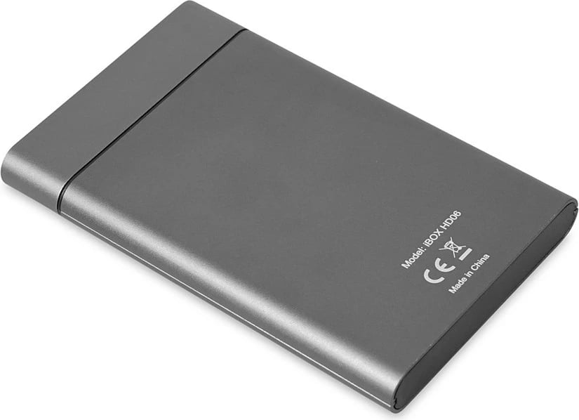 Kasë për HDD iBox HD-06, 2.5 inç, Gri