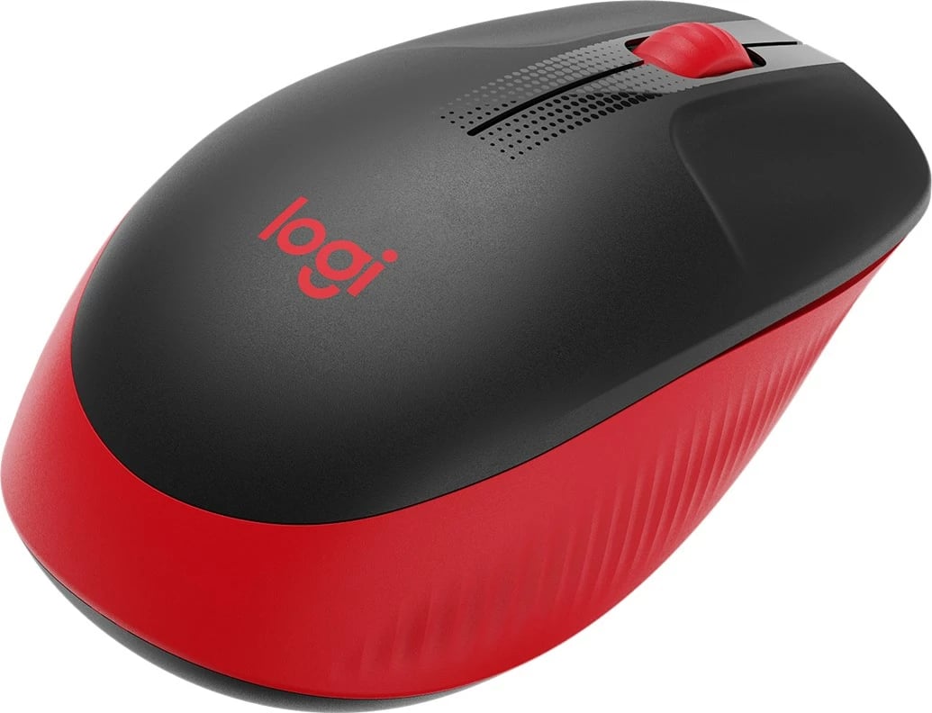 Maus Logitech M190, wireless, i zi/kuq