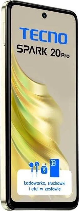 Telefoni TECNO SPARK 20 Pro, 8/256GB, Ngjyra e Ardhjes së Diellit