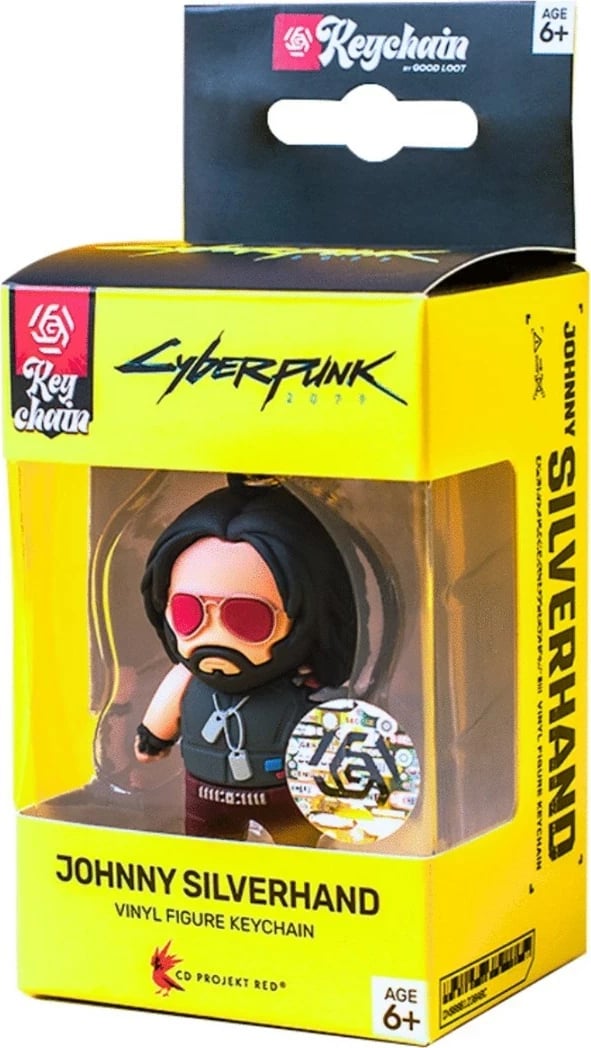 Keychain Cenega Cyberpunk 2077 Johnny Silverhand