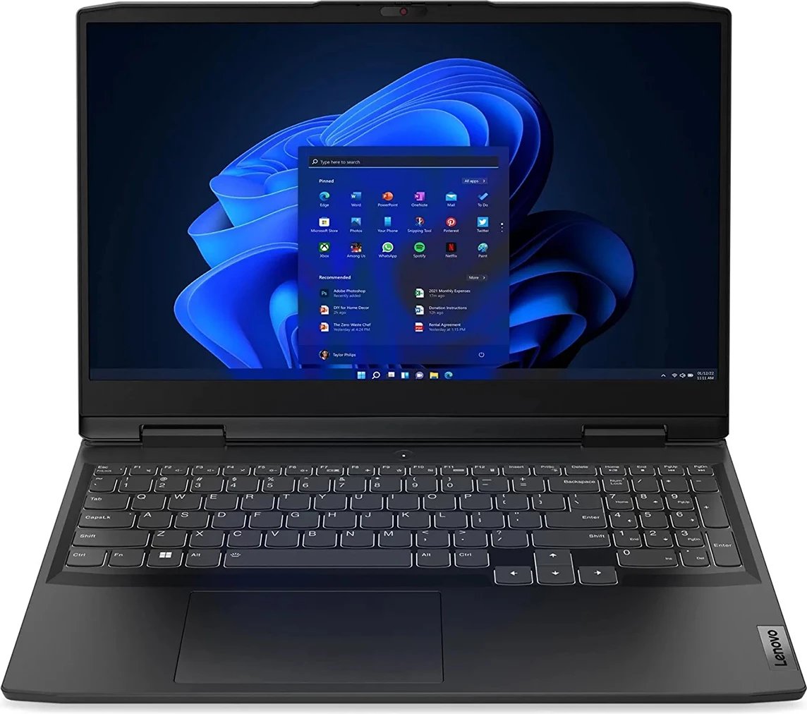 Laptop Lenovo, 15.6", Intel Core i5, 8GB RAM, 512GB SSD, NVIDIA GeForce RTX 3050, i zi