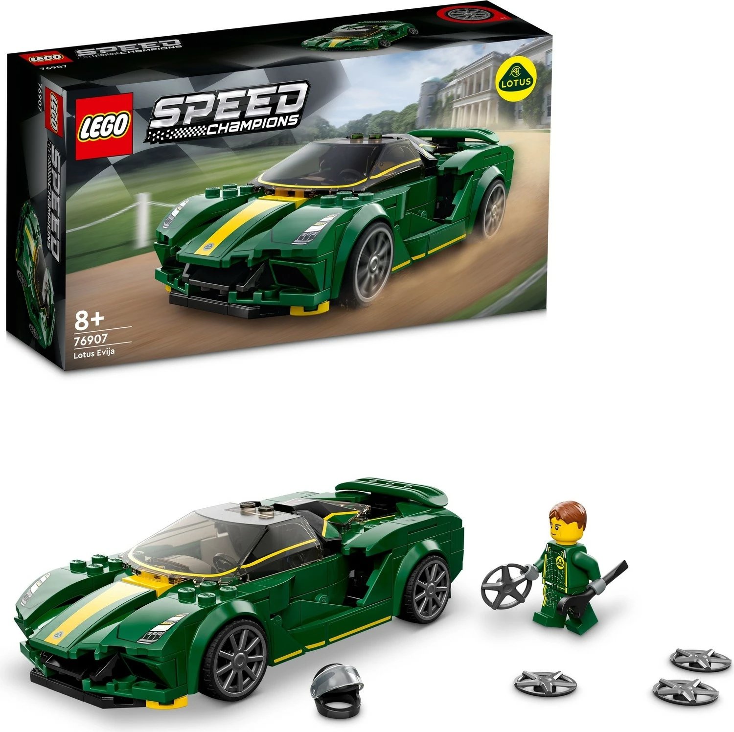 Lodra Lego Speed Champions Lotus Evija 76907, për djem