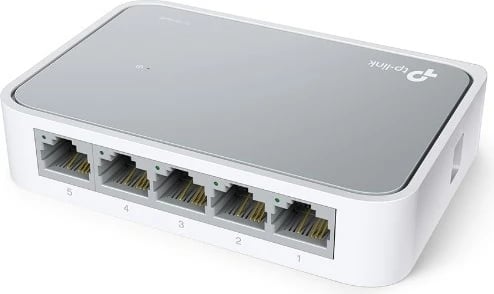 Switch TP-LINK, TL-SF1005D V15, e bardhë