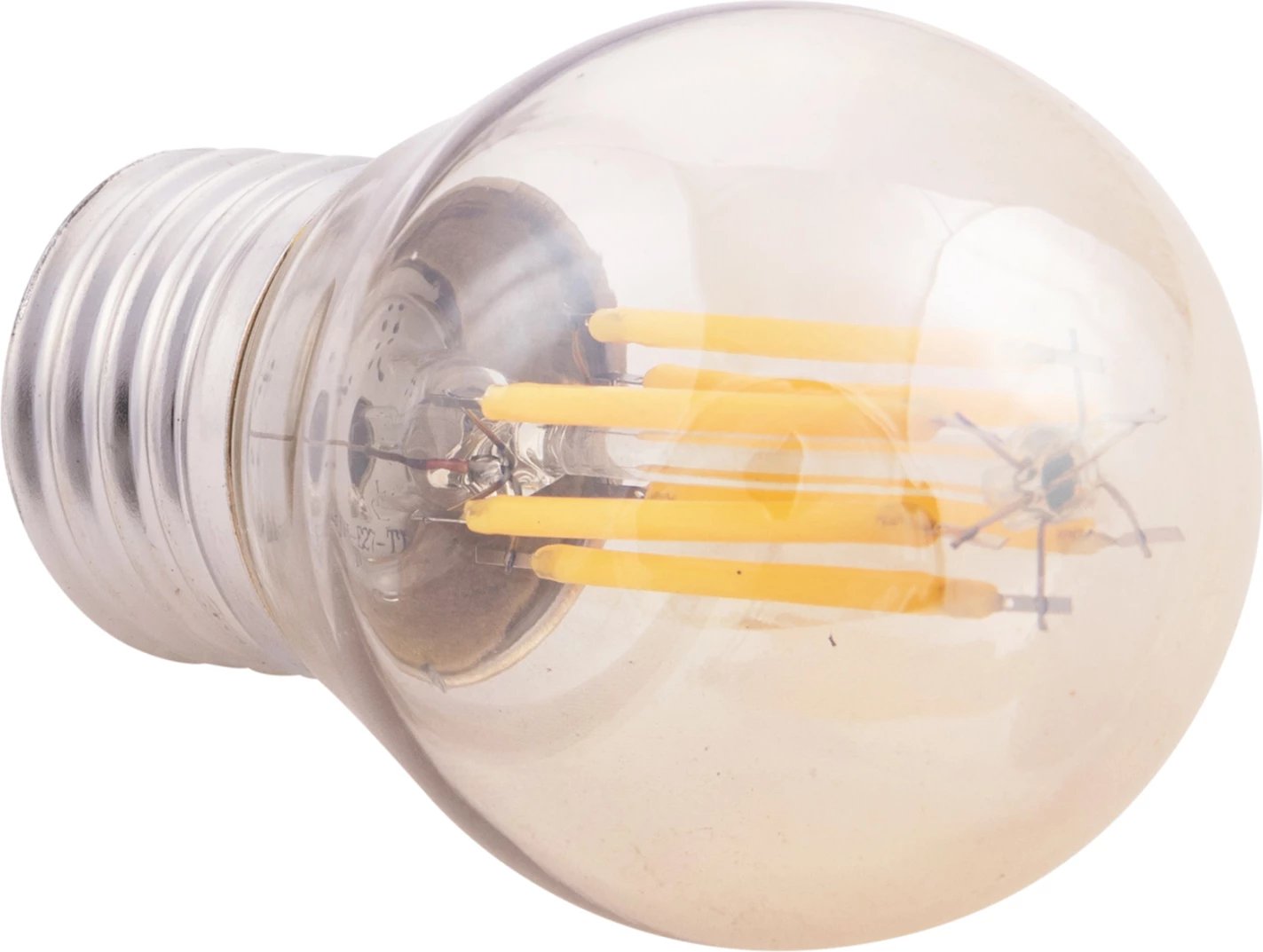 Llambë LED filament, 6W, E27, 3000K, ngjyrë ari, e zbehtë