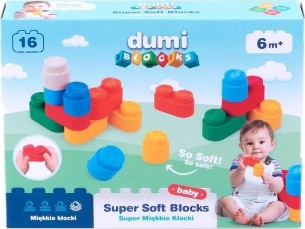 Blloqe ndërtimi Dumel Discovery Dumi Blocks 16 copë