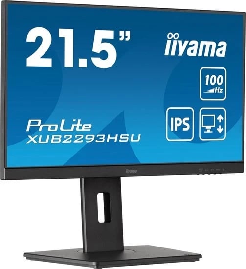 Monitor iiyama ProLite XUB2293HSU-B6, LED IPS, Full HD, e zi