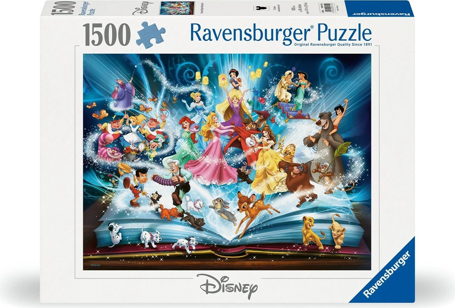 Puzzle Ravensburger 1500 copë, Disney Story Book