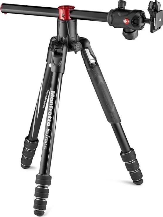 Tripod Manfrotto Befree GT Xpro, ngjyrë argjendi e zi