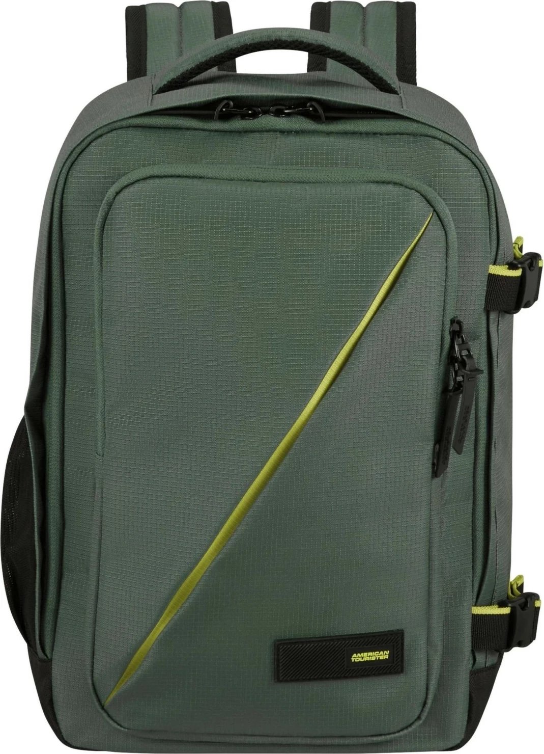 Çantë shpine American Tourister Take2Cabin S, 24L, e gjelbër e errët