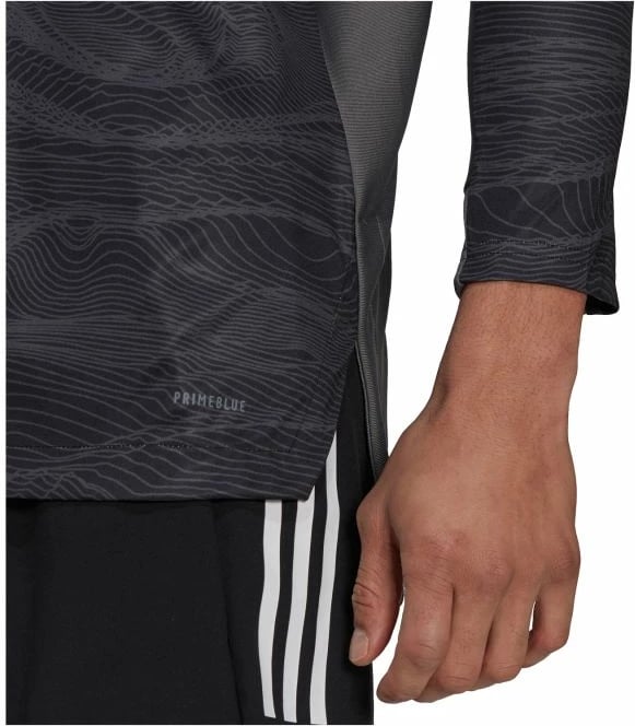 Fanellë portieri adidas për meshkuj, e zezë