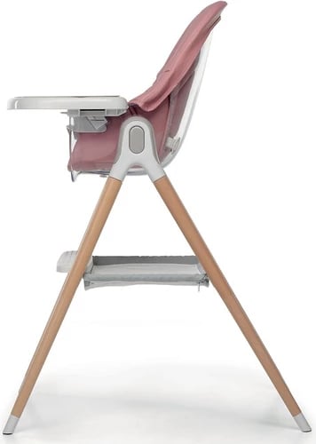 Karrige e lartë Bonito 2 in 1 pink high chair/baby chair