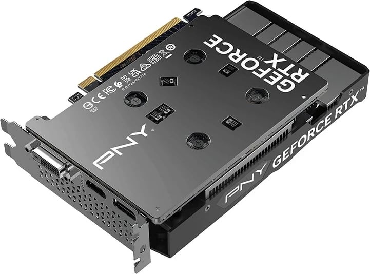 Kartelë grafike PNY GeForce RTX 3050 VERTO, 6 GB GDDR6, E zezë