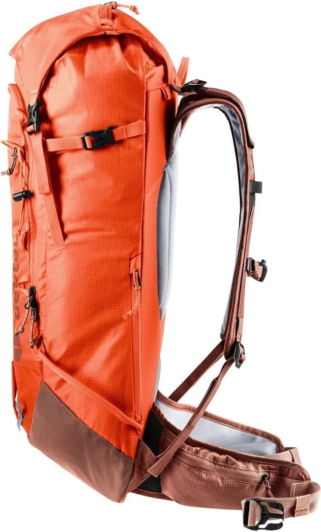 Çantë shpine Deuter Freescape Lite 26 l, për ski, Portokalli