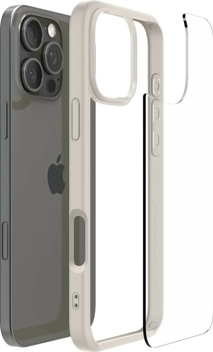 Mbështjellës SPIGEN Ultra Hybrid iPhone 16 Pro Max, titanic