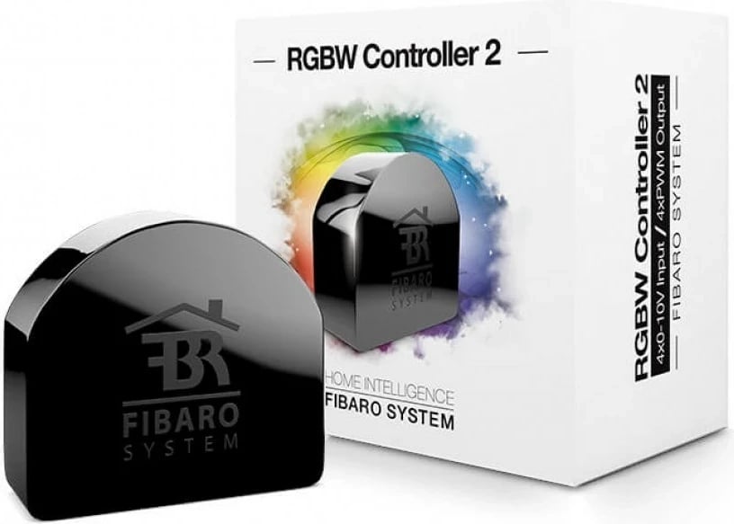 Kontroller RGBW FIBARO RGBW Controller 2, e zezë