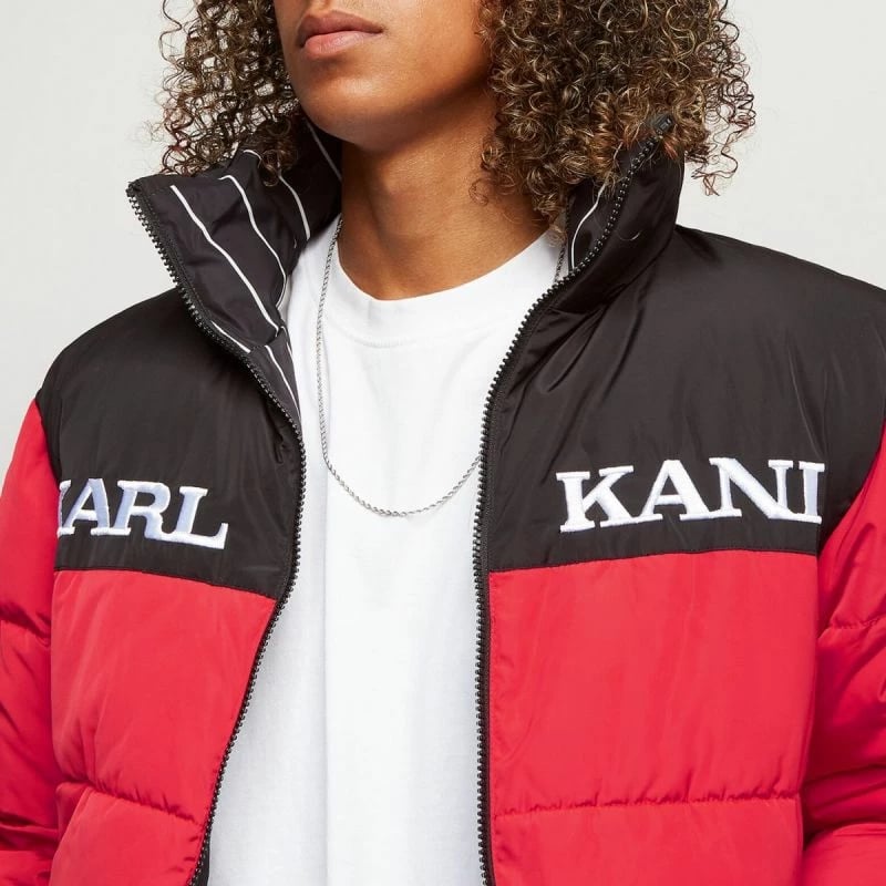 Xhaketë për meshkuj Karl Kani, modeli Retro Block Reversible Puffer