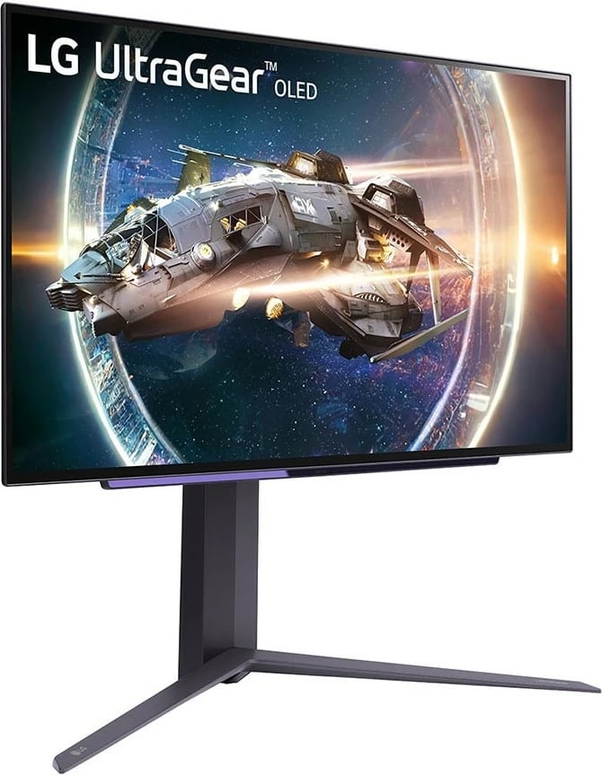 Monitor gaming LG 27GR95QE-B, 26.5", 2560 x 1440, OLED, 0.03 ms, i zi