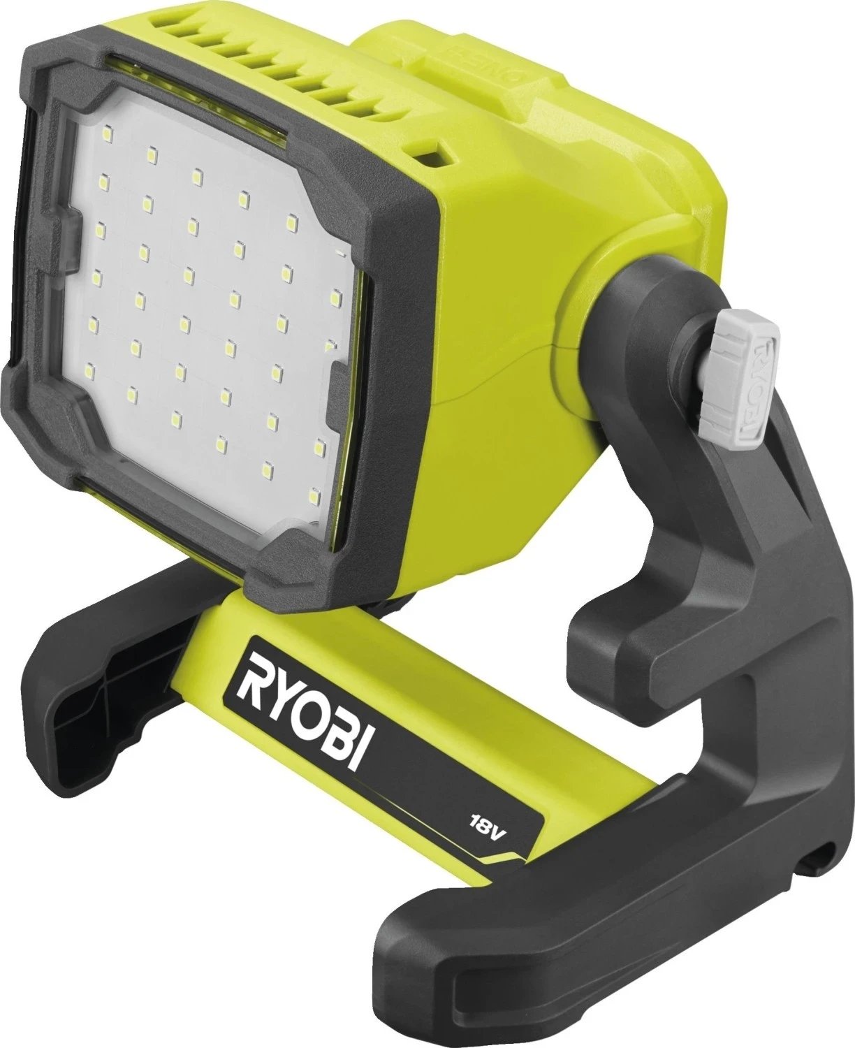 Dritë punëtorie Ryobi RLFD18-0, 1800 lumens, bateri