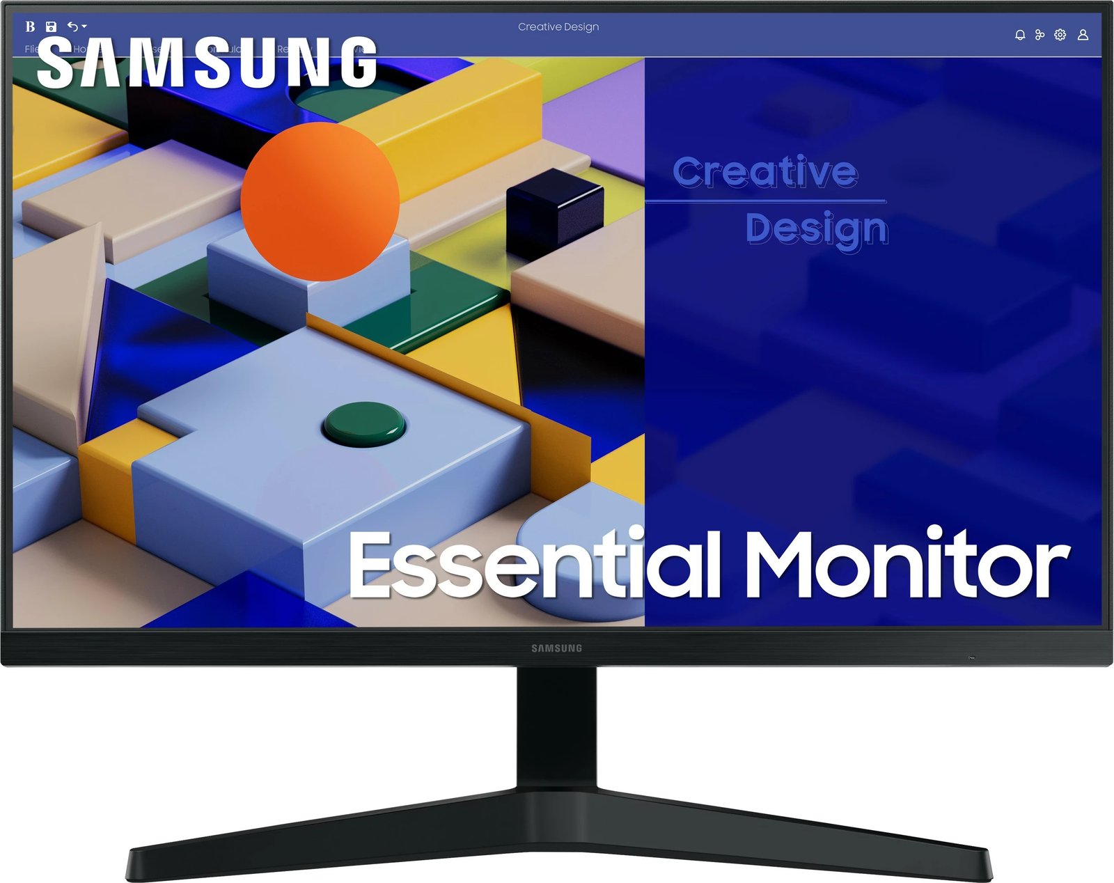 Monitor Samsung S31C, 27", Full HD, LED, i zi