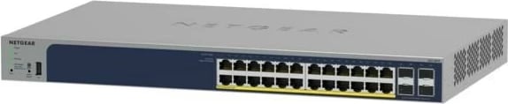 Switch NETGEAR GS752TPP Managed, 48 porta, PoE, Gri