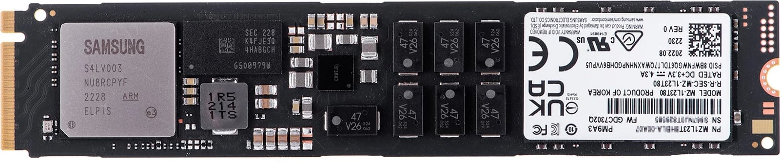 Disk SSD Samsung PM9A3, 3.8TB