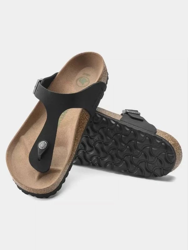 Papuqe për femra Birkenstock, të zeza