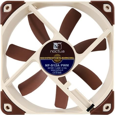 Ftohës Noctua NF-S12A PWM, 12cm, i kaftë