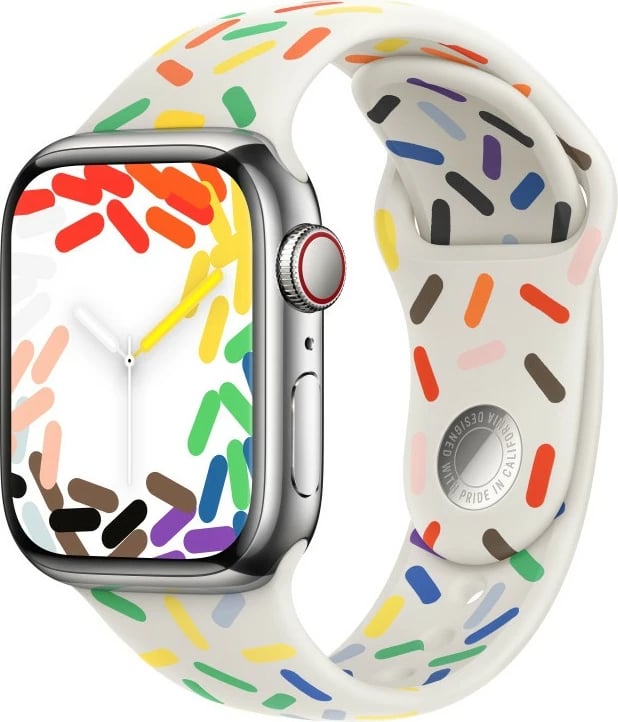 Rrip sportiv Apple 41mm Pride Edition, M/L, shumëngjyrësh