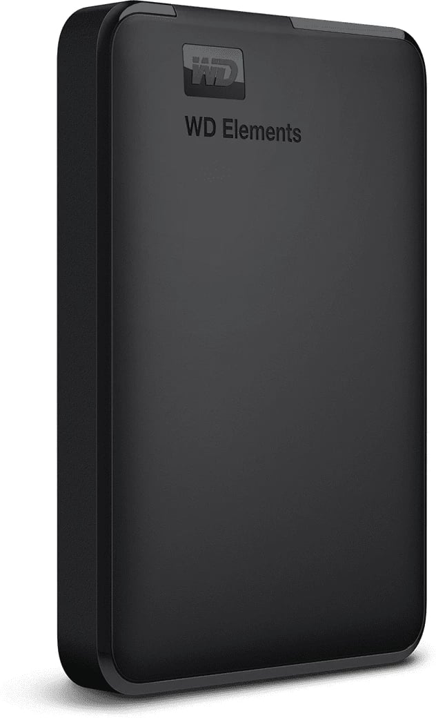 Hard disk i jashtëm Western Digital Elements 5TB, i zi