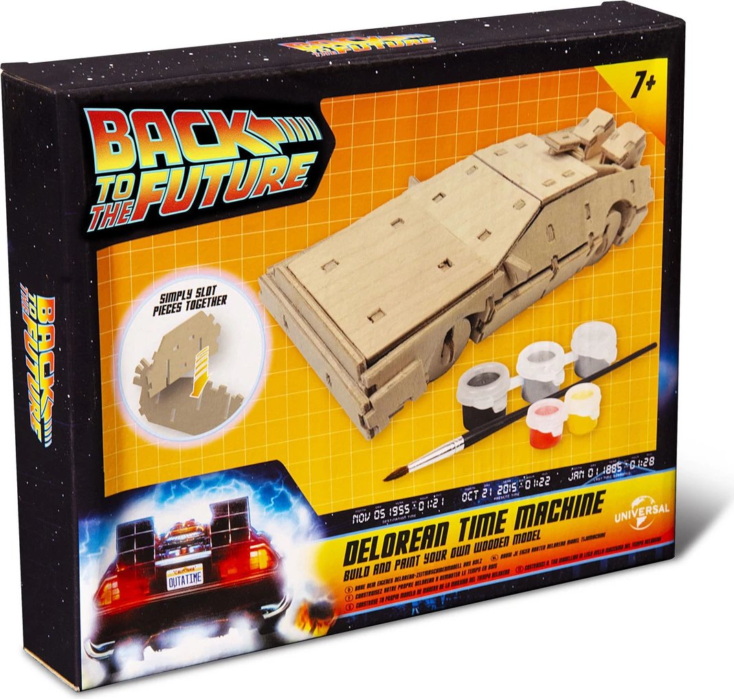 Back To The Future Paint Your Own Delorean Time Machine