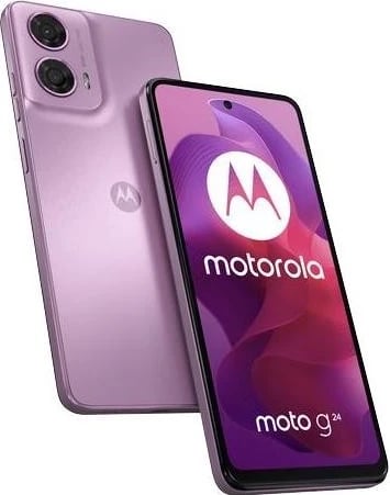 Celular Motorola Moto G24, 8/128GB, Dual SIM, Ngjyrë Lavande