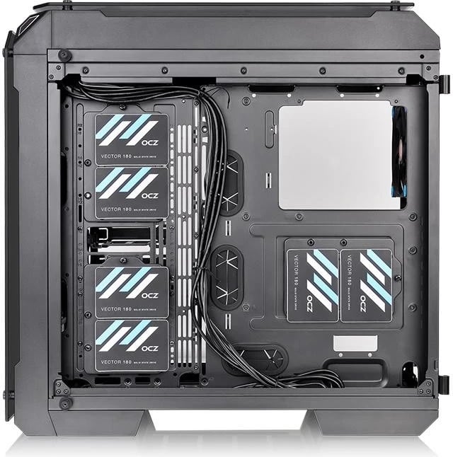 Kasë kompjuterike Thermaltake, e zezë