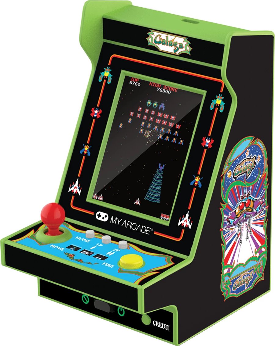 Paisje portative lojërash Galaga, My Arcade Nano Player, 4.5"