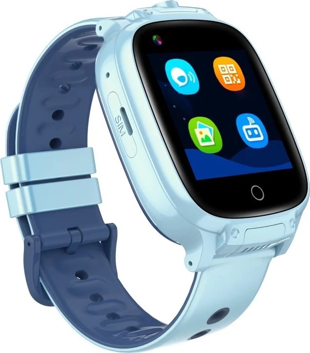 Smartwatch për fëmijë Garett Kids Twin 4G, blu