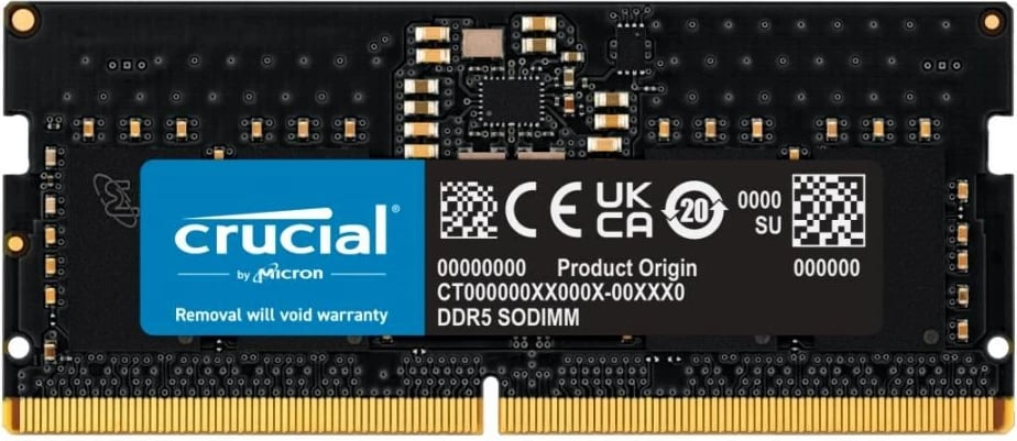 RAM Memorje Crucial CT8G48C40S5, 8 GB, DDR5, 4800 MHz