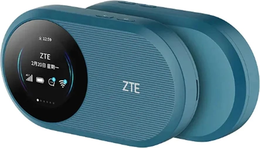 Ruter wireless ZTE U10S Pro 4G Mobile WiFi6, Teal