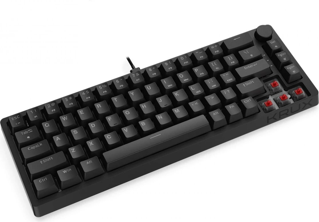 Tastierë gaming KRUX ATAX Pro e zezë