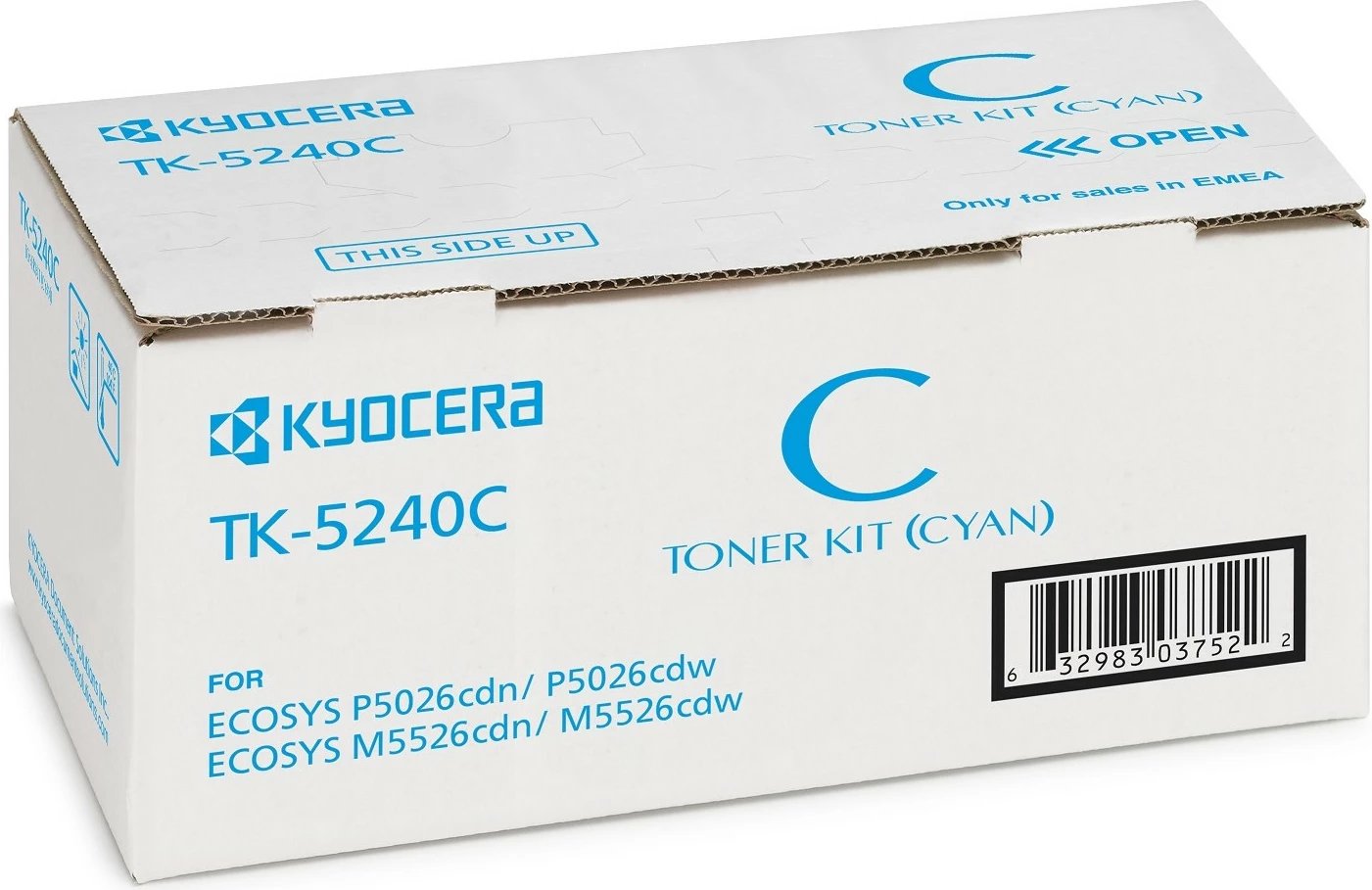 Toner Kyocera TK-5240C, 3000 faqe, Cyan, 1 copë