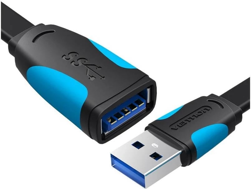 Kabëll zgjatues USB 3.0 Vention, 2m, zi-blu