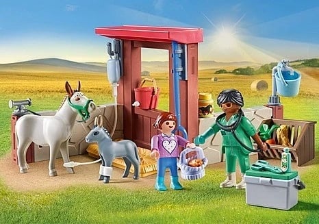 Seti i ndërtimit Playmobil Country, për fëmijë mbi 4 vjeç