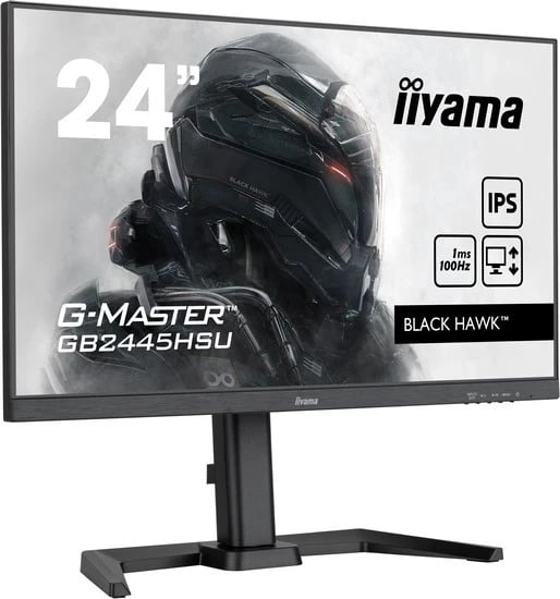 Monitor për lojëra iiyama G-Master GB2445HSU-B1, 24 inç, Full HD, IPS, i zi